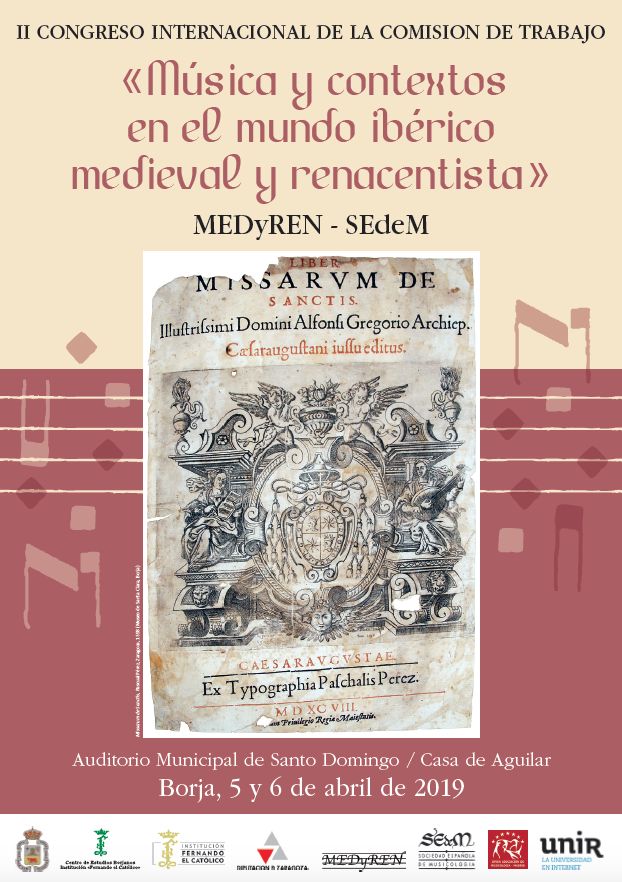 Resultado de imagen de musica y contextos en el mundo iberico medieval y renacentista